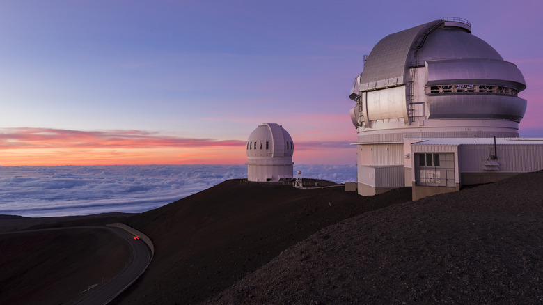 Mauna Kea observatories