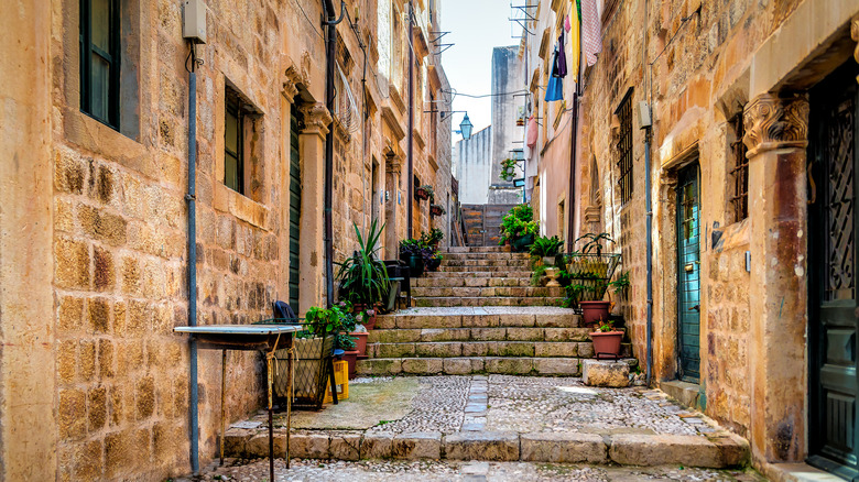 Stairs in Dubrovnik old town