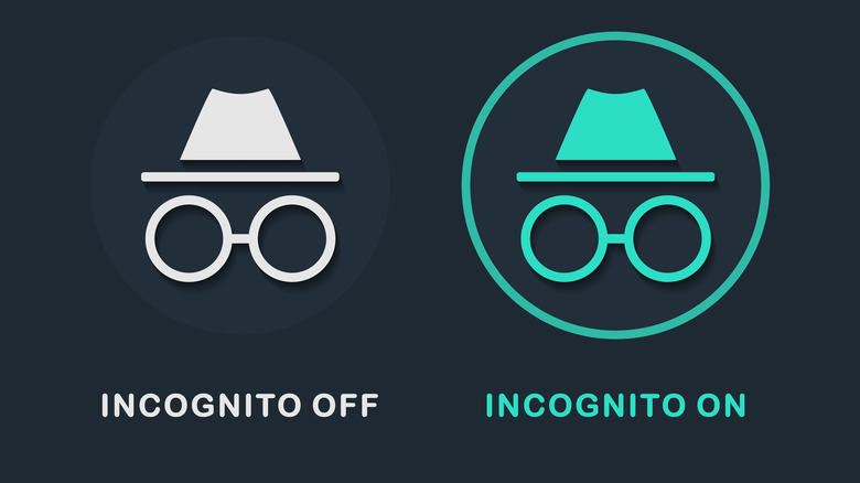 Enabled incognito mode