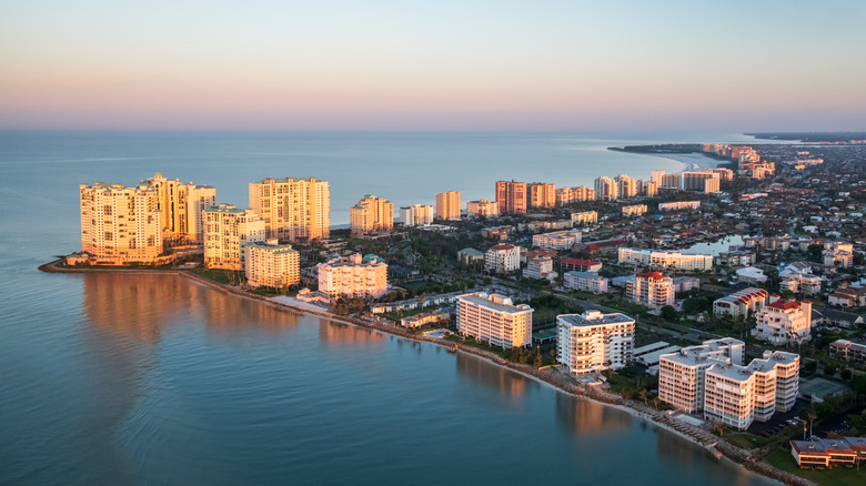 Aerial view of Marco Island, Florida