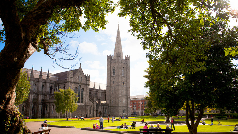 St. Patrick's Cathedral in Dublin, Ireland.