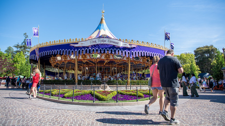 King Arthur's Carousel at Disneyland