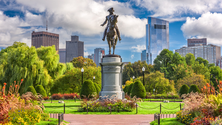 George Washington statue Public Garden