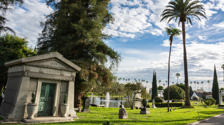 Hollywood Forever Cemetery mausoleum
