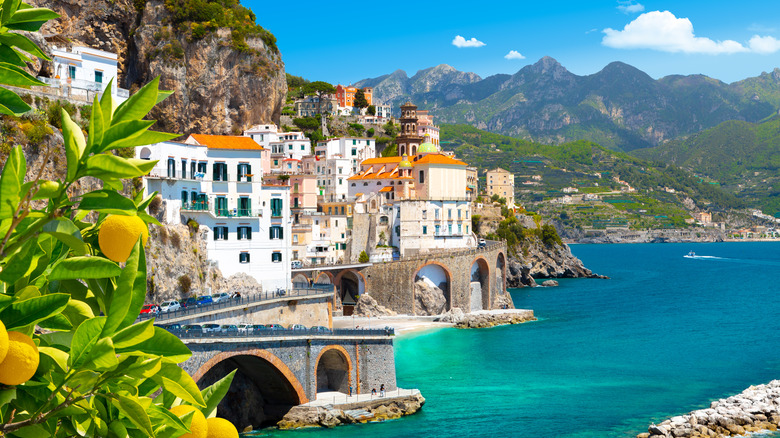 view of Amalfi Coast