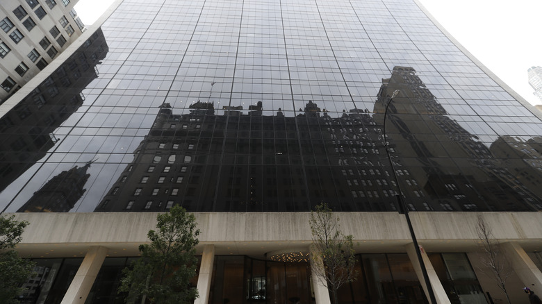 Looking up on the Solow Building