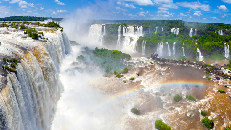 Iguazu Falls in South America