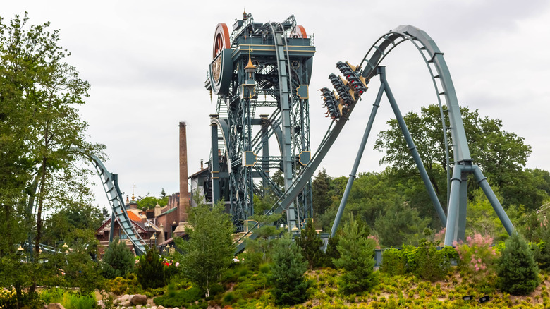 rollercoaster at Efteling