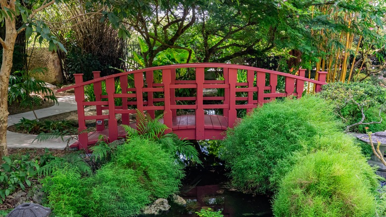 Miami Beach Botanical Garden bridge