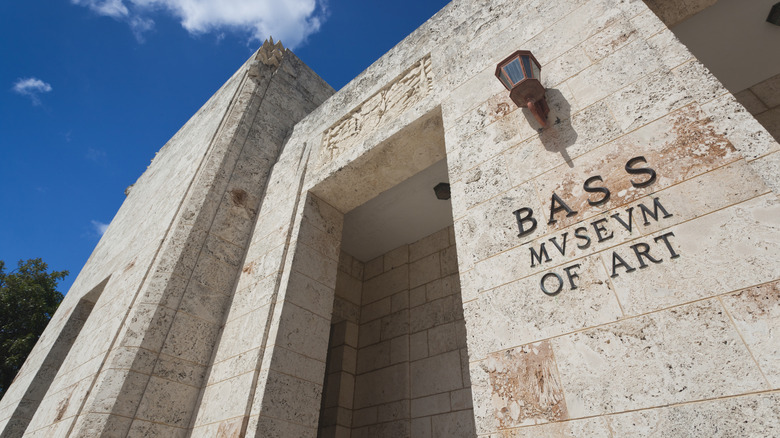 Exterior of Bass Museum