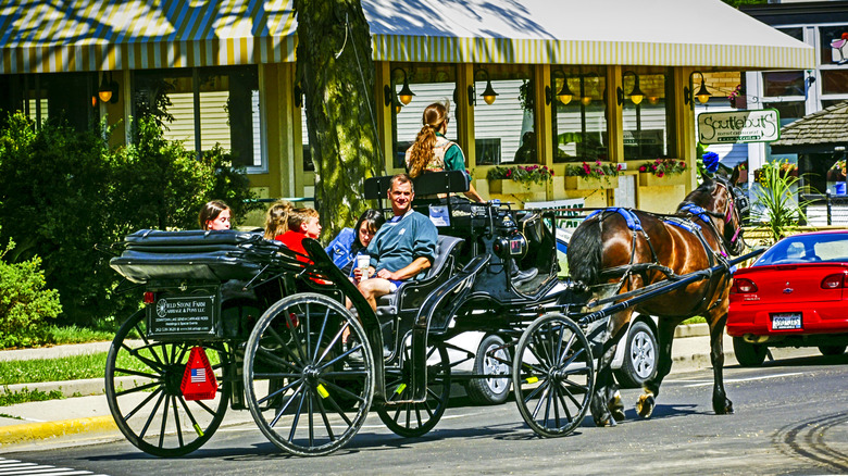 carriage in Lake Geneva