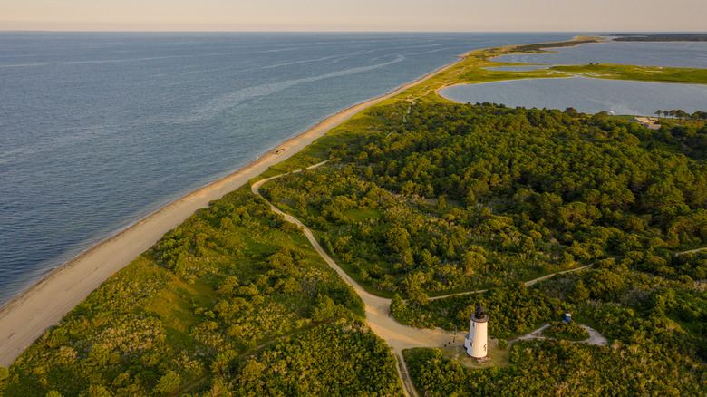 Harbor Lighthouse in Martha's Vineyard 