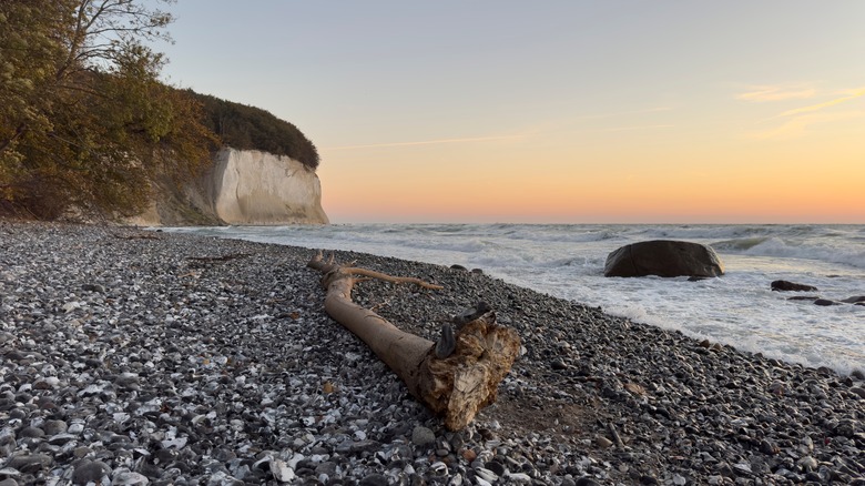 Rocky beach of Jasmund National Park