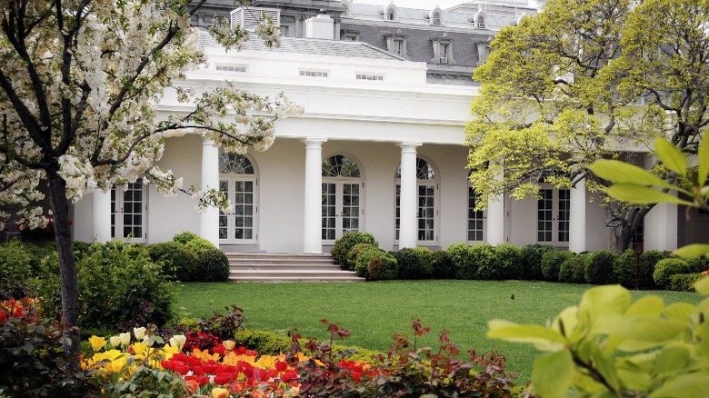 garden at the white house