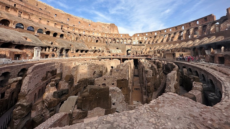 Interior of the Colosseum