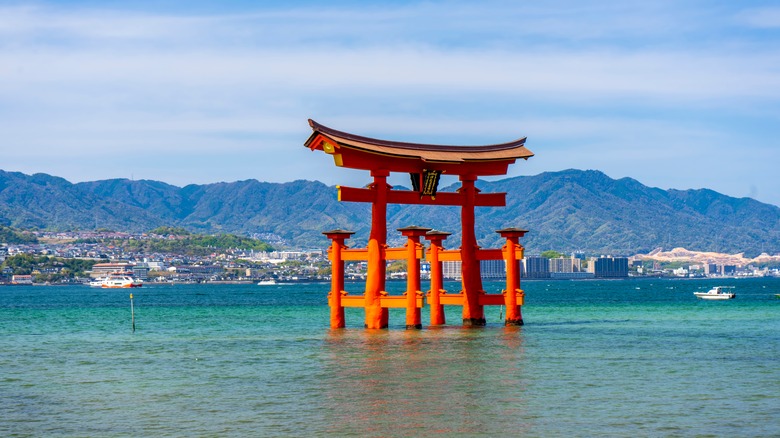 Torii near Miyajima Island