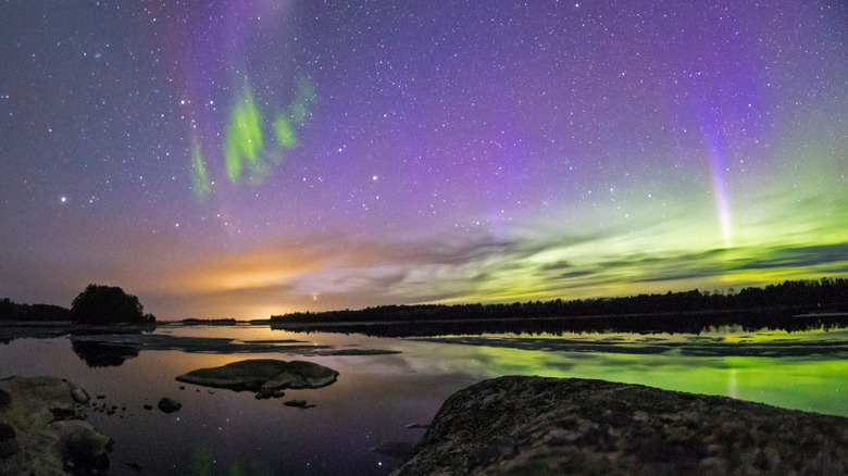 Northern Lights in Voyageurs Park