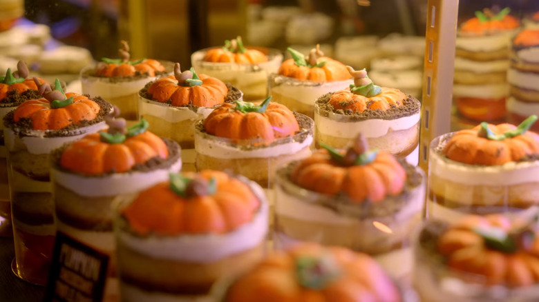 Pumpkin desserts at Halloween Horror Nights