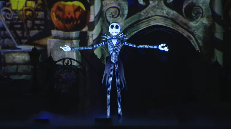 Jack Skellington puppet in Disney's Not-So-Spooky Spectacular