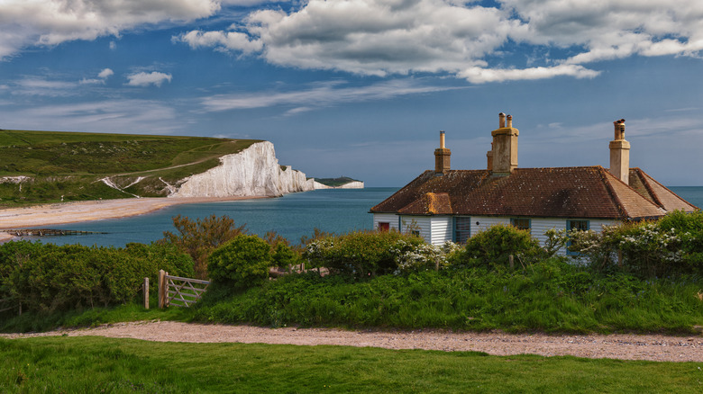 The Seven Sister Chalk Cliff