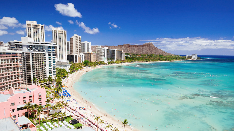 Waikiki beach Oahu