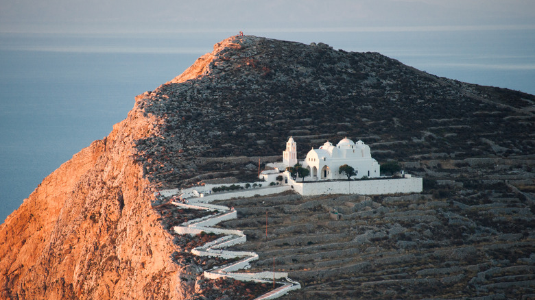 Traditional church in Folegandros