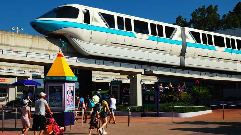 Walt Disney World park entrance