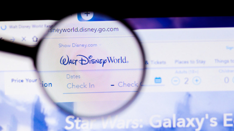 Walt Disney World website