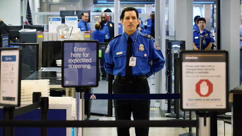 entrance to TSA PreCheck lane