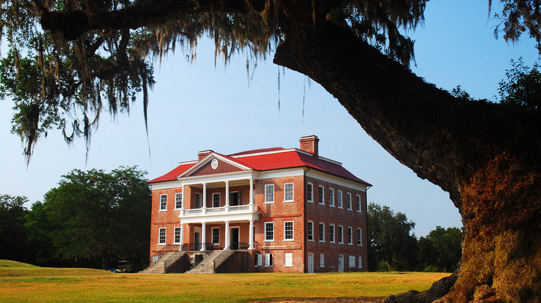 The historic Drayton Hall