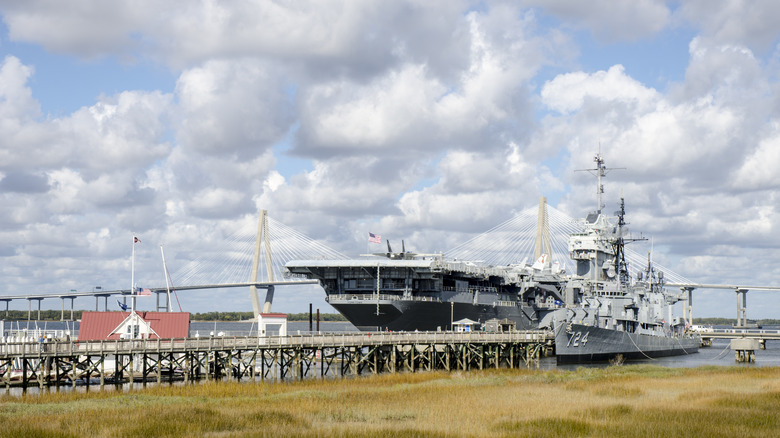 Aircraft carrier at Patriots Point
