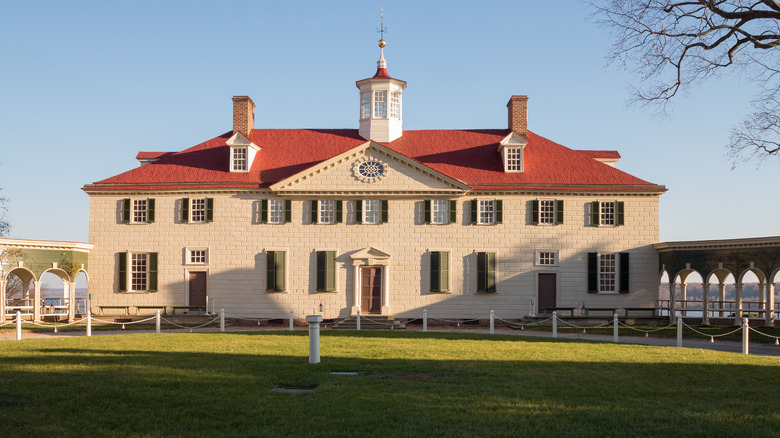 Washington's home at Mount Vernon