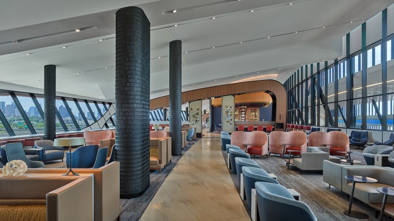 Delta Sky Club Boston - Main Lounge