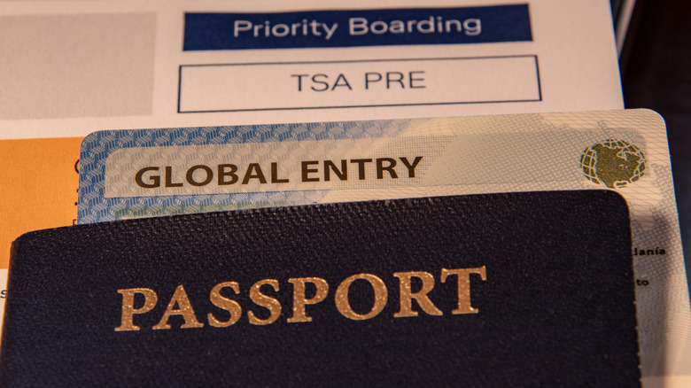 passport and boarding pass