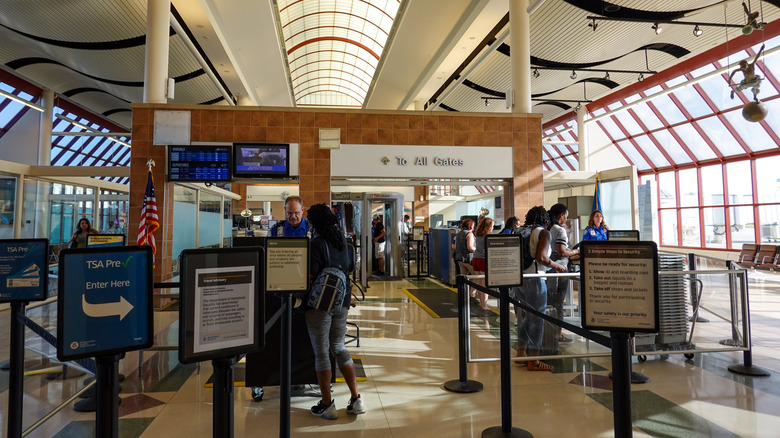 TSA PreCheck entrance