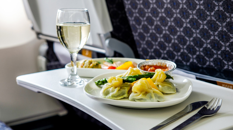 vegetarian airline meal