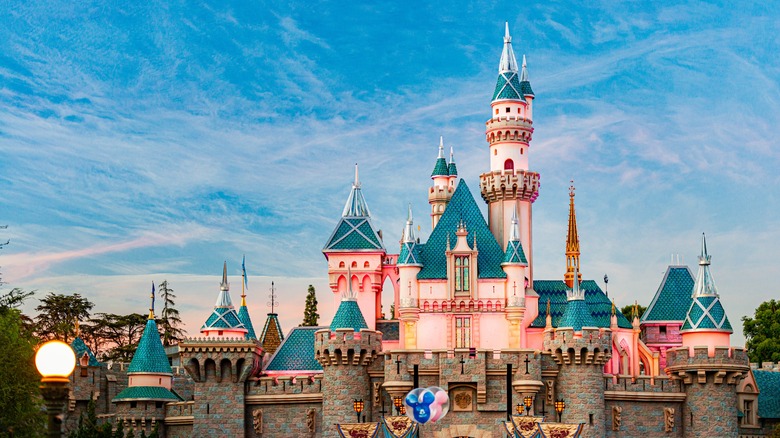 Disney theme park castle