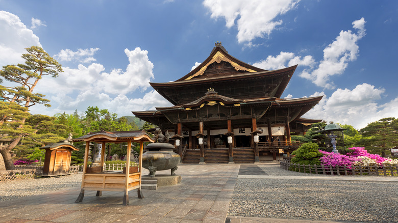 Temple in Nagano