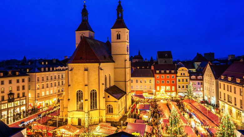 Christmas market in Regensburg
