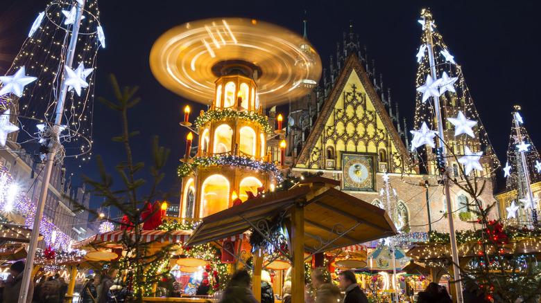 Christmas market in Wroclaw