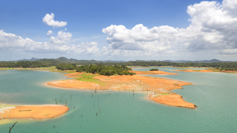 view of Gatun Lake