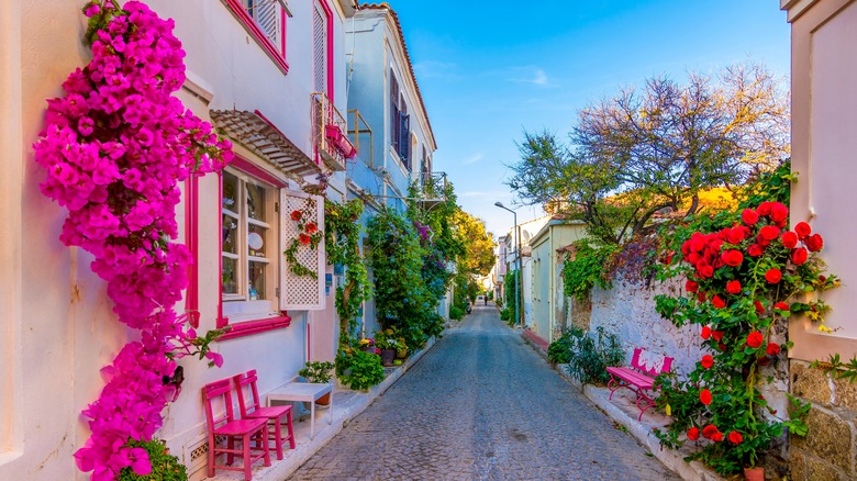 The streets of Bozcaada