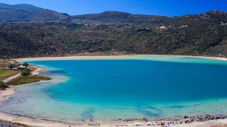 A lake on Pantelleria