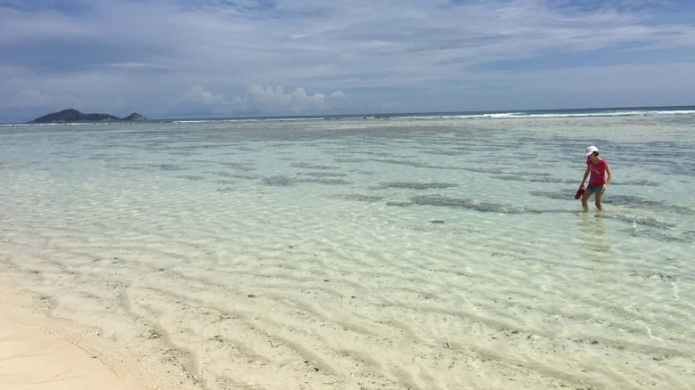 Girl on Anse La Passe