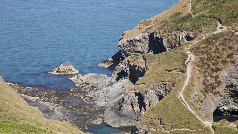 Pembrokeshire Coast Path in Wales