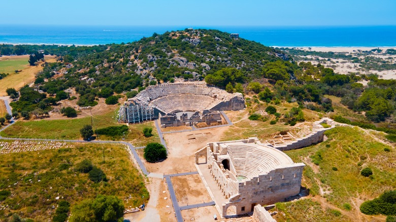 Patara panorama of the Lycian Way