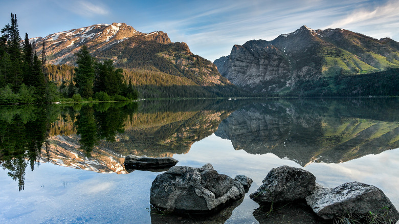 Phelps Lake in Grand Teton National Park