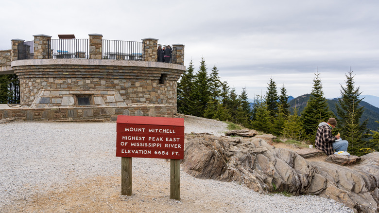 Mount Mitchell observation tower