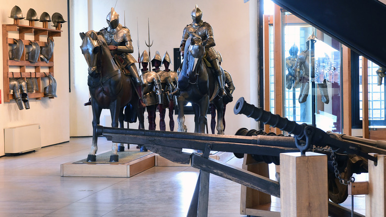 Exhibit at the Arms Museum in Brescia, Italy