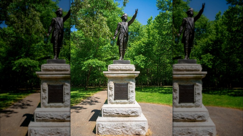 Battle of Guilford Courthouse statue